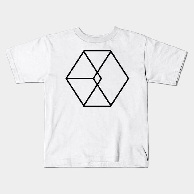 EXO Love Me Right Kids T-Shirt by hallyupunch